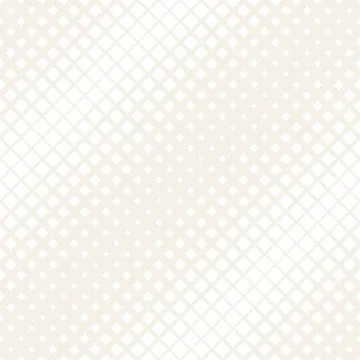 Vector seamless subtle pattern. Repeating geometric tiles. Monochrome halft.. Stock Illustration