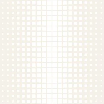 Vector seamless subtle pattern. Repeating geometric tiles. Monochrome halft.. Stock Illustration