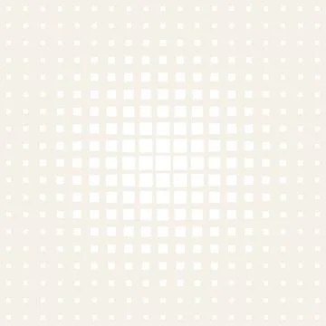 Vector seamless subtle pattern. Repeating geometric tiles. Monochrome halft.. Stock Illustration