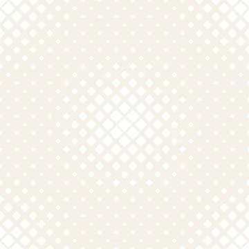 Vector seamless subtle pattern. Repeating geometric tiles. Monochrome halft.. 스톡 일러스트