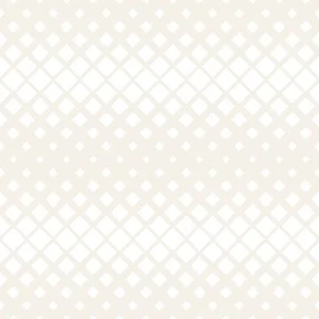 Vector seamless subtle pattern. Repeating geometric tiles. Monochrome halft.. Illustrazione stock