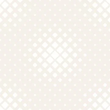 Vector seamless subtle pattern. Repeating geometric tiles. Monochrome halft.. イラスト素材