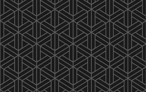 Vector seamless tech abstract geometric pattern. Tech abstract geometric bl.. Stock Illustration