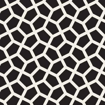 Vector Seamless Tessellation Geometric Pattern Illustrazione stock