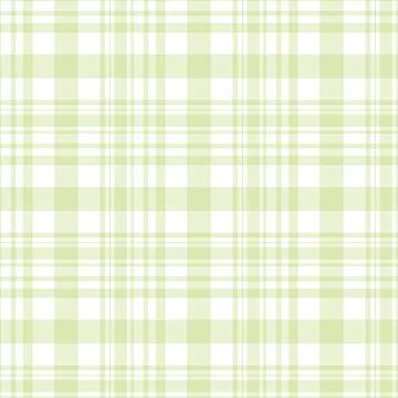 Vector seamless textile pattern - grid geometric design. Striped green fabric Stock Illustration