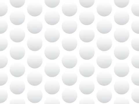 Vector seamless texture with 3d balls on a white background Stock-Illustration