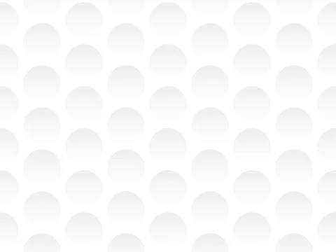 Vector seamless texture with 3d balls on a white background Illustrazione stock