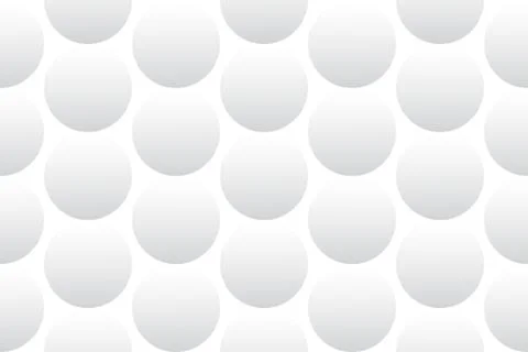 Vector seamless texture with 3d balls on a white background Stock Illustration