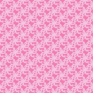 Vector seamless texture background pattern. Hand drawn, pink colors. Stock Illustration