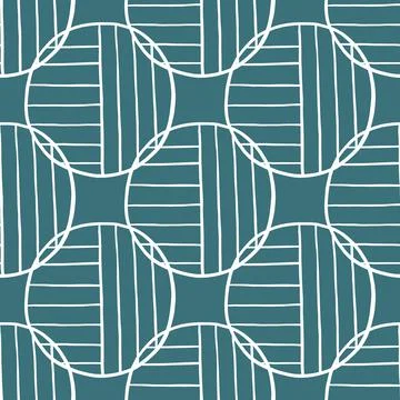 Vector seamless texture background pattern. Hand drawn, blue, white colors. Stock Illustration