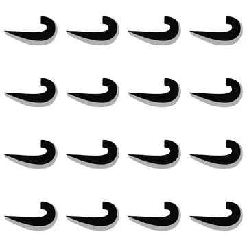 Vector seamless texture background pattern. Hand drawn, brown, grey, white co Stock Illustration