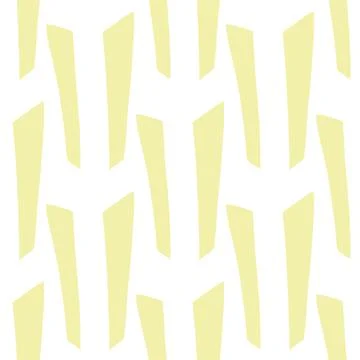 Vector seamless texture background pattern. Hand drawn, yellow, white colors. Illustrazione stock