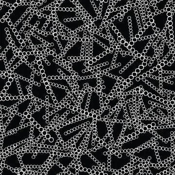 Vector seamless texture background pattern. Hand drawn, black, white colors. Stock Illustration