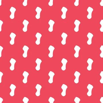 Vector seamless texture background pattern. Hand drawn, pink, red colors. Illustrazione stock