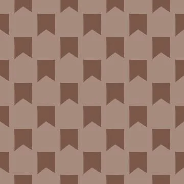 Vector seamless texture background pattern. Hand drawn, brown colors. Stock Illustration