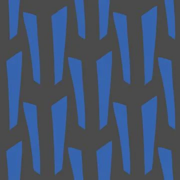 Vector seamless texture background pattern. Hand drawn, grey, blue colors. Stock Illustration