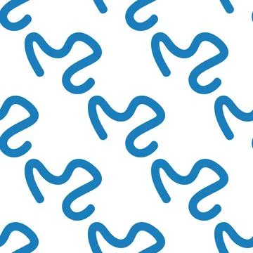 Vector seamless texture background pattern. Hand drawn, blue, white colors. 스톡 일러스트