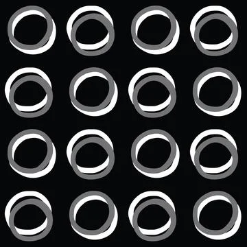 Vector seamless texture background pattern. Hand drawn, black, grey, white co Stock-Illustration