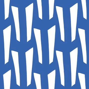 Vector seamless texture background pattern. Hand drawn, blue, white colors. Stock Illustration