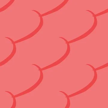 Vector seamless texture background pattern. Hand drawn, red colors. Stock Illustration