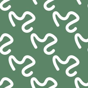 Vector seamless texture background pattern. Hand drawn, green, white colors. 스톡 일러스트