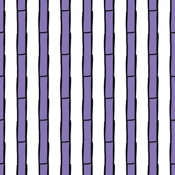 Vector seamless texture background pattern. Hand drawn, purple, black, white  Stock Illustration