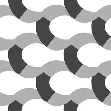 Vector seamless texture background pattern. Hand drawn, grey, white colors. Illustrazione stock