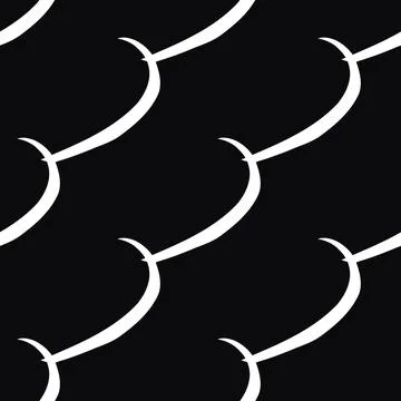 Vector seamless texture background pattern. Hand drawn, black, white colors. Illustrazione stock