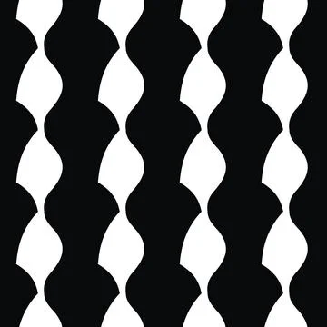 Vector seamless texture background pattern. Hand drawn, black, white colors. Stock Illustration