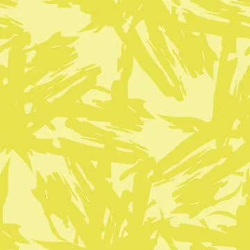 Vector seamless texture background pattern. Hand drawn, yellow colors. Illustrazione stock