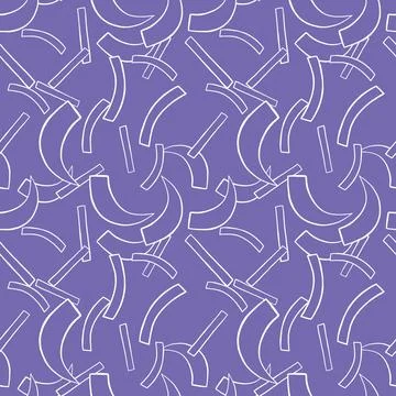 Vector seamless texture background pattern. Hand drawn, purple, white colors. Stock Illustration