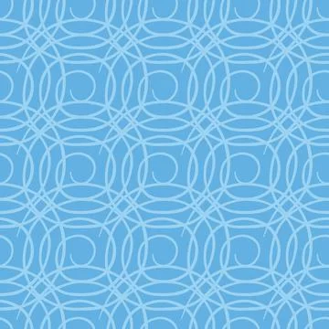 Vector seamless texture background pattern. Hand drawn, blue colors. Stock Illustration