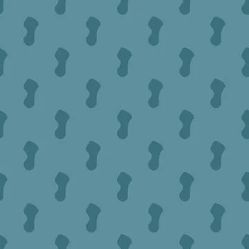 Vector seamless texture background pattern. Hand drawn, blue colors. Stock Illustration