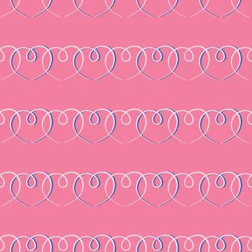 Vector seamless texture background pattern. Hand drawn, pink, blue colors. Stock-Illustration