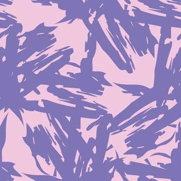 Vector seamless texture background pattern. Hand drawn, pink, purple colors. Stock Illustration