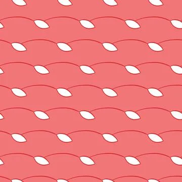 Vector seamless texture background pattern. Hand drawn, red, white colors. 스톡 일러스트
