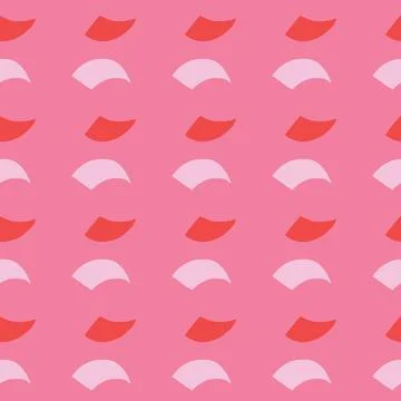 Vector seamless texture background pattern. Hand drawn, pink, red colors. 스톡 일러스트