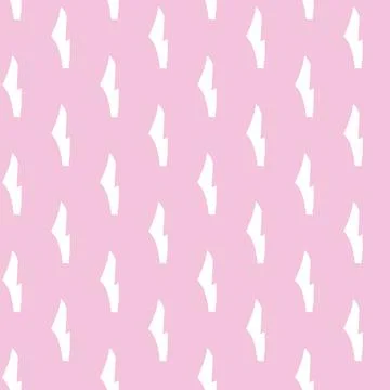 Vector seamless texture background pattern. Hand drawn, pink, white colors. Stock Illustration