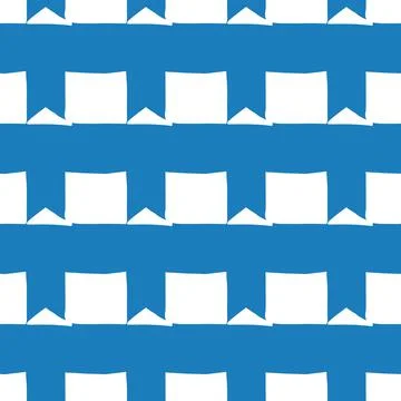 Vector seamless texture background pattern. Hand drawn, blue, white colors. Stock Illustration