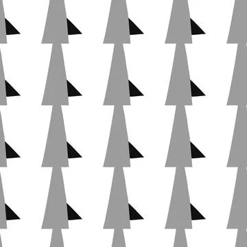 Vector seamless texture background pattern. Hand drawn, grey, black, white co Illustrazione stock