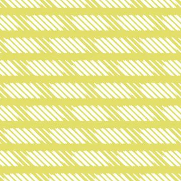 Vector seamless texture background pattern. Hand drawn, yellow, white colors. Stock Illustration