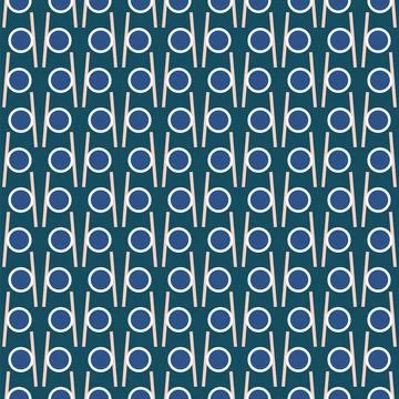 Vector seamless texture background pattern, geometric and colored Stock Illustration