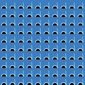 Vector seamless texture background pattern, geometric and colored Stock Illustration