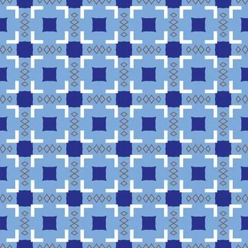 Vector seamless texture background pattern, geometric and colored Illustrazione stock