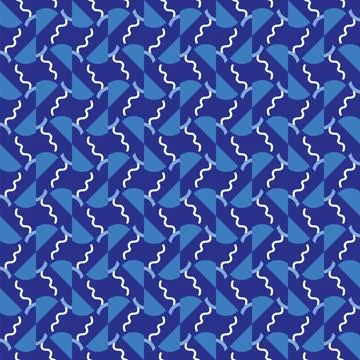 Vector seamless texture background pattern, geometric and colored Stock Illustration