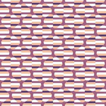Vector seamless texture background pattern, geometric and colored Stock Illustration