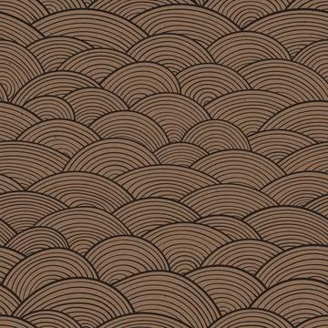 Vector seamless texture of craft paper background Illustrazione stock