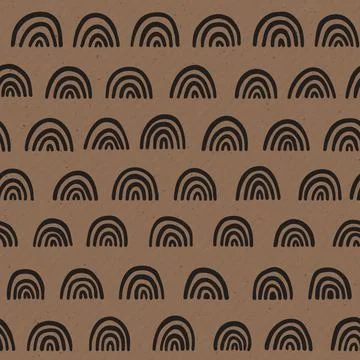 Vector seamless texture of craft paper background Stock-Illustration