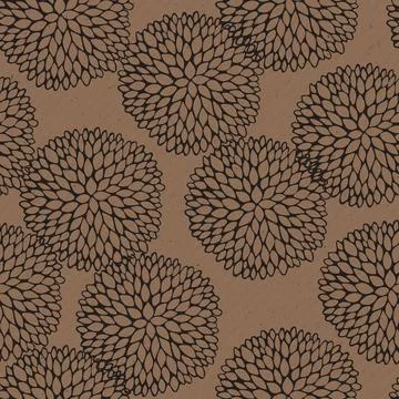 Vector seamless texture of craft paper background Illustrazione stock