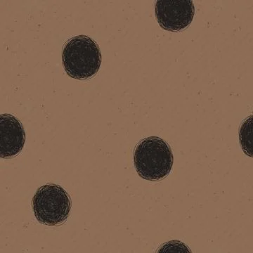 Vector seamless texture of craft paper background Stock Illustration
